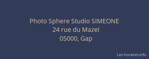 Photo Sphere Studio SIMEONE