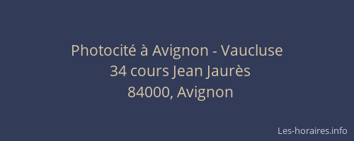 Photocité à Avignon - Vaucluse