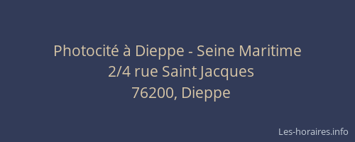 Photocité à Dieppe - Seine Maritime