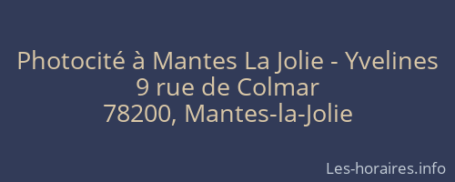 Photocité à Mantes La Jolie - Yvelines