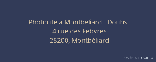 Photocité à Montbéliard - Doubs