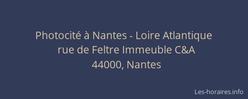 Photocité à Nantes - Loire Atlantique