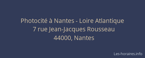 Photocité à Nantes - Loire Atlantique