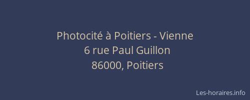 Photocité à Poitiers - Vienne