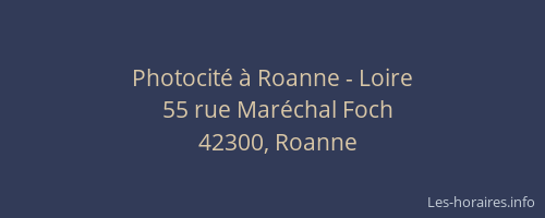 Photocité à Roanne - Loire