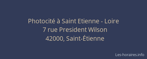 Photocité à Saint Etienne - Loire