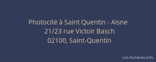 Photocité à Saint Quentin - Aisne