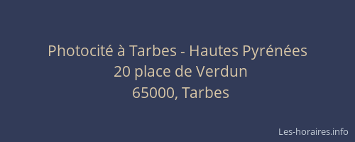Photocité à Tarbes - Hautes Pyrénées