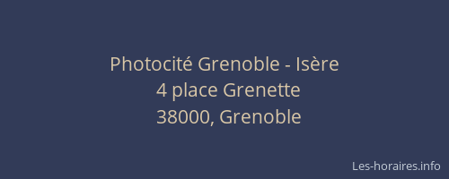 Photocité Grenoble - Isère