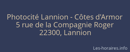 Photocité Lannion - Côtes d'Armor