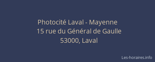 Photocité Laval - Mayenne
