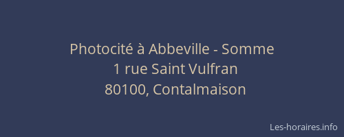 Photocit&eacute; &agrave; Abbeville - Somme