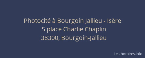Photocit&eacute; &agrave; Bourgoin Jallieu - Is&egrave;re