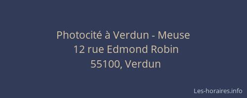 Photocité à Verdun - Meuse