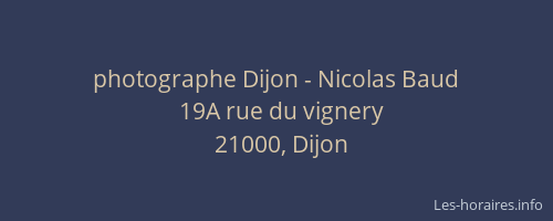 photographe Dijon - Nicolas Baud