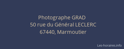 Photographe GRAD