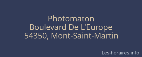 Photomaton