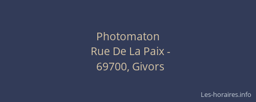 Photomaton