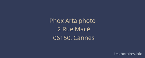 Phox Arta photo
