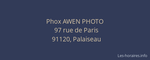 Phox AWEN PHOTO