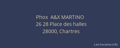Phox  A&X MARTINO