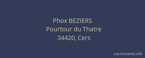 Phox BEZIERS