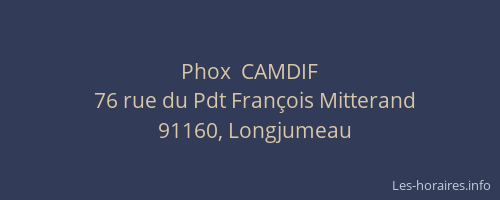 Phox  CAMDIF