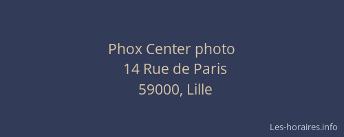 Phox Center photo