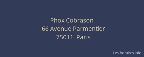 Phox Cobrason