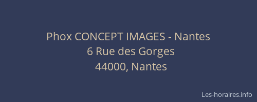 Phox CONCEPT IMAGES - Nantes