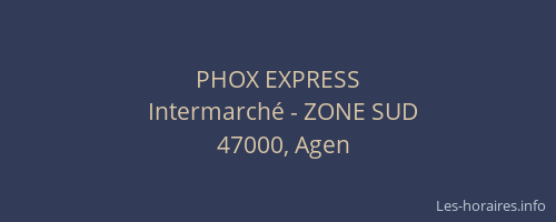 PHOX EXPRESS