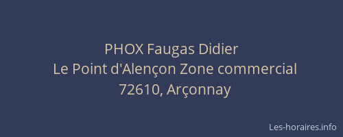 PHOX Faugas Didier