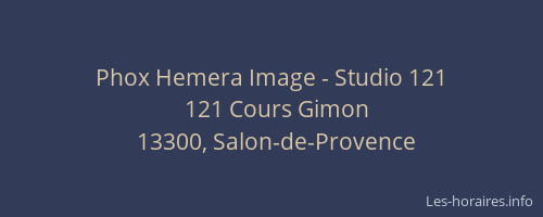 Phox Hemera Image - Studio 121