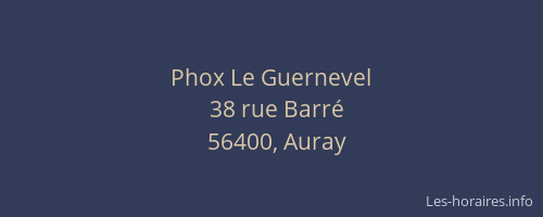 Phox Le Guernevel
