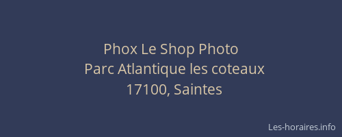 Phox Le Shop Photo