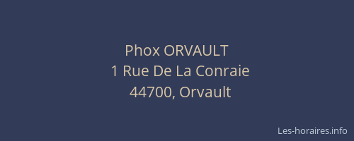 Phox ORVAULT