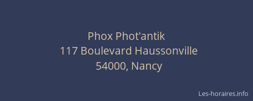 Phox Phot'antik