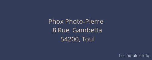 Phox Photo-Pierre