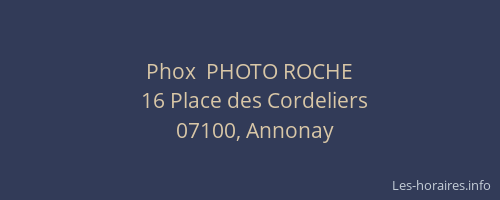 Phox  PHOTO ROCHE
