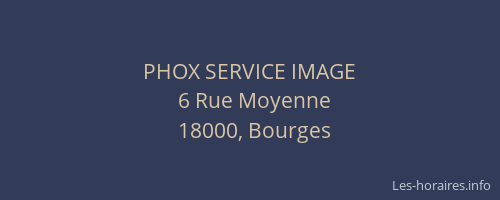 PHOX SERVICE IMAGE