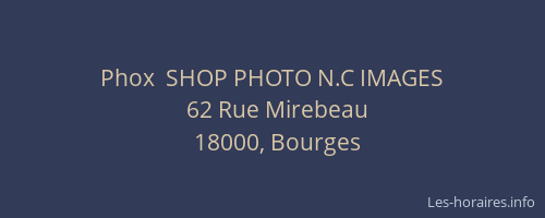 Phox  SHOP PHOTO N.C IMAGES