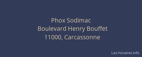 Phox Sodimac
