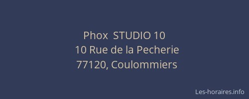 Phox  STUDIO 10