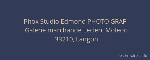 Phox Studio Edmond PHOTO GRAF