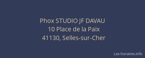 Phox STUDIO JF DAVAU