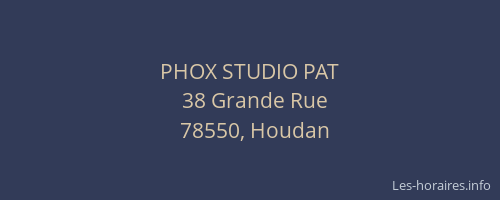 PHOX STUDIO PAT