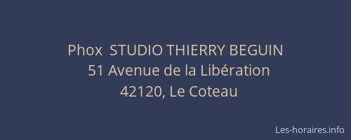Phox  STUDIO THIERRY BEGUIN