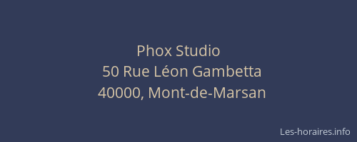 Phox Studio