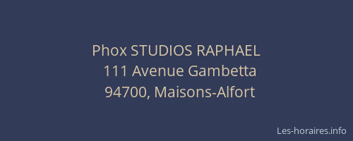 Phox STUDIOS RAPHAEL