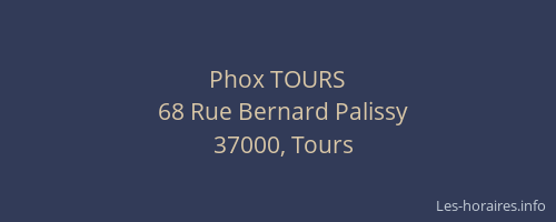 Phox TOURS